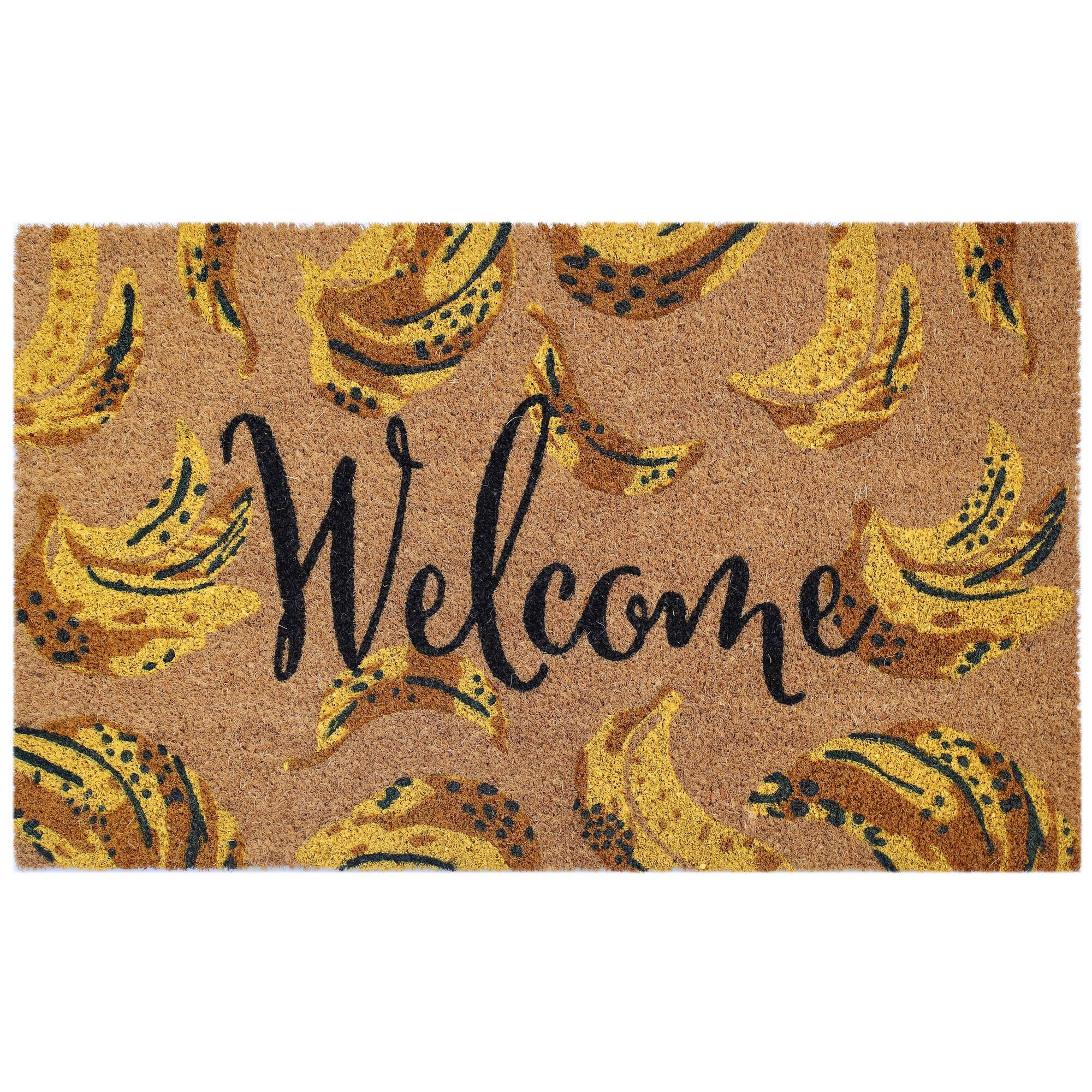 Welcome Banana Doormat by Ashland®